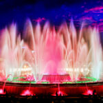 Мадрид: волшебные фонтаны